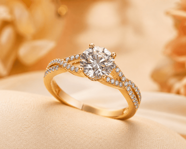 royal gold plated ring