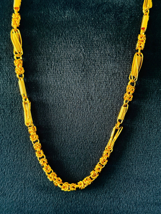 Royal Twist Gold Plated Chain